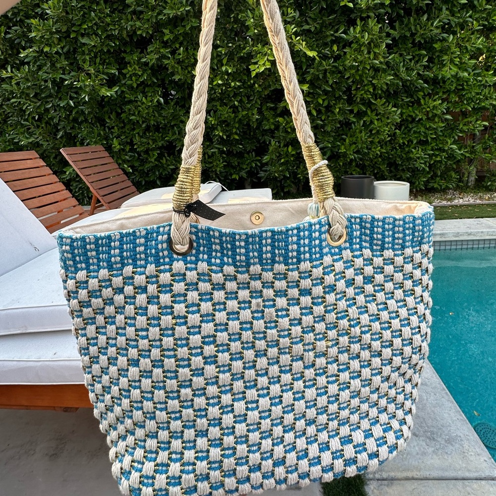 Crosstree Lane Woven Tote